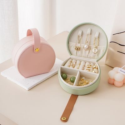 Portable kleine Schmuckschachtel Organisator Mode Reisen Schmuck Organisator für Halsketten