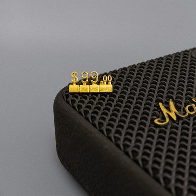 3D Metal Pricing Systems 8 mm Price Cubes Tag di visualizzazione dei prezzi al dettaglio