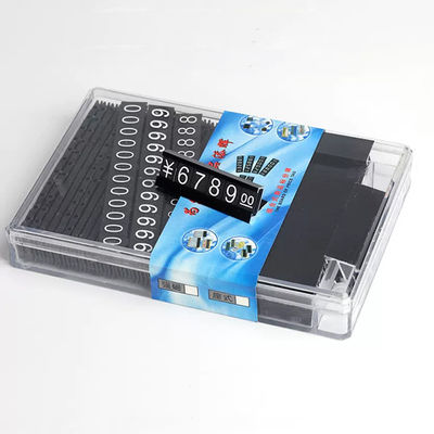 AaL-49-17 S แบสโลหะ แท็กเคาน์เตอร์ แท็กเคาน์เตอร์ สําหรับผักในซุปเปอร์มาร์เก็ต