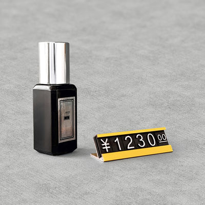 AaL-49-17 S پایه فلزی طلا رنگ قیمت نمایش ایستادهای کوچک قیمت دار استند
