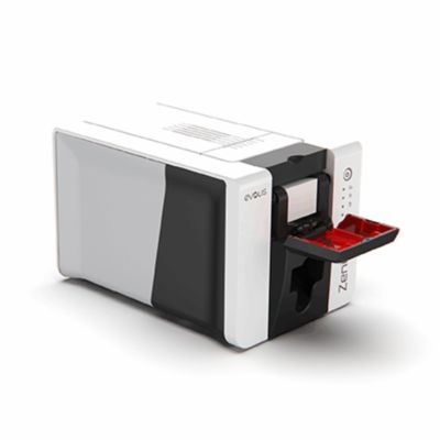 Evolis Zenius 2 Card Printer Single Sided PVC ID Card Printer For Membership Employee Access Cards