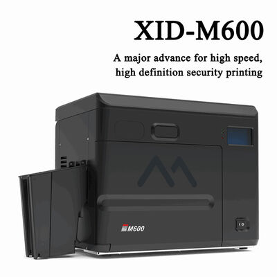 Matica XID-M600 Desktop ID Card Printer with 600dpi High Definition, 150 Color Cards Per Hour, and 3 Years Warranty