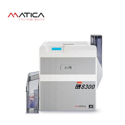 Matica XID8300 300dpi Dual-sided ID Card Printer with 1 Year Warranty for High-Quality PVC Cards