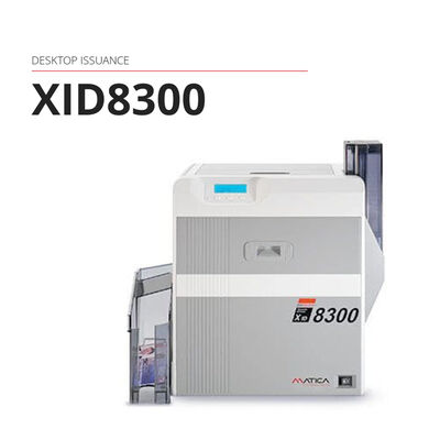 Matica XID8300 Retransfer Card Printer with 300 dpi Resolution 120 Cards per Hour and 3 Year Warranty