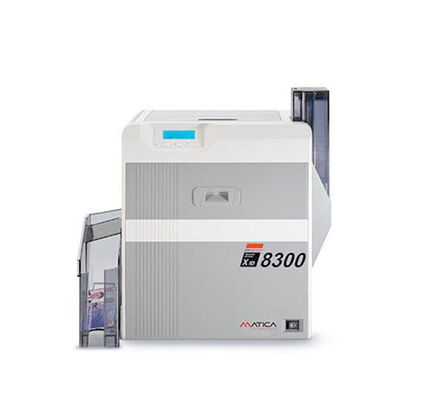 Matica XID8300 Dual-Sided ID Card Printer with 300 dpi Resolution and 120 Cards per Hour
