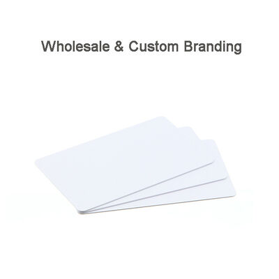 Professional Blank PVC Card 85.6mm x 54.0mm with 30 mil Thickness and High-Gloss / Matte Finish for Custom Designs