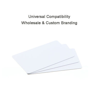 Wholesale Blank PVC Cards - 85.6 x 54.0 mm Standard Size, 30 mil (0.76mm) Thickness, RoHS Compliant for Membership & Loyalty