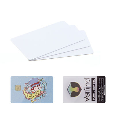 Premium Blank PVC Card with 30 mil Thickness and High-Gloss / Matte Finish - Class 1000 Dust-Free CR80 Card