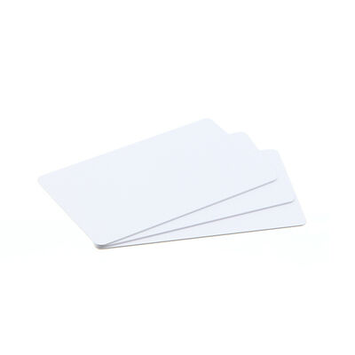 Full-Bleed Printable Blank PVC Card - RoHS Compliant CR80 Card with 30 mil Thickness