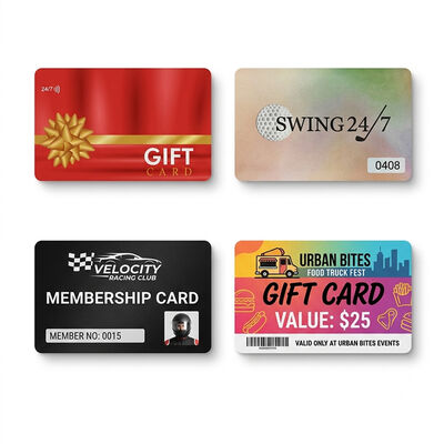 Custom Full-Bleed Printable Contact IC Smart Cards with 30 mil Thickness and Class 1000 Dust-Free Finish