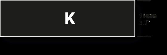 K Ribbon Matica K Ribbon for XID Printers - 2200 Prints